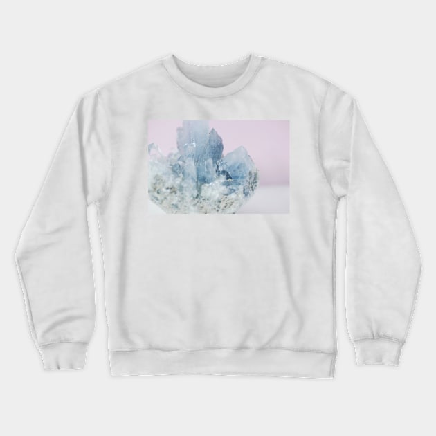 Blue Crystal Crewneck Sweatshirt by NewburyBoutique